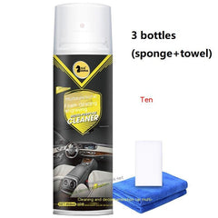 Car Interior Cleaning Free Foam Detergent