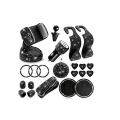 Interior Modification Supplies Creative Car Rhinestone Accessories Set