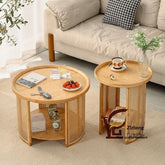 Japanese-style Nordic Small-apartment Round Coffee Table