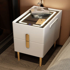 Rechargeable Multifunctional Small Apartment Bedside Cabinet