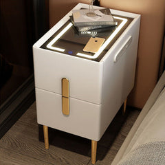Rechargeable Multifunctional Small Apartment Bedside Cabinet