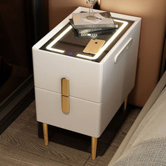 Rechargeable Multifunctional Small Apartment Bedside Cabinet
