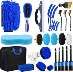 Car Interior Car Wash Cleaning Brush Set