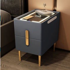 Rechargeable Multifunctional Small Apartment Bedside Cabinet