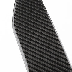 Carbon Fiber Stall Water Cup Panel Decoration Stickers Car Interior Modification Accessories