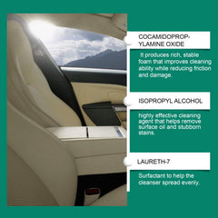 Car Interior Foamed Cleaner Cleaning